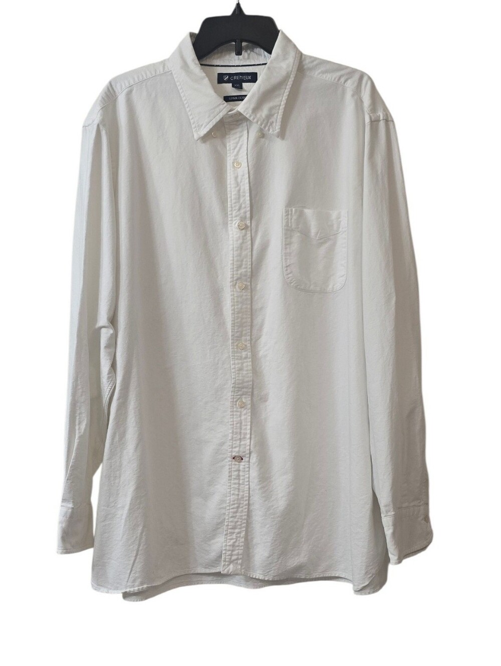 Daniel Cremieux Men's White Casual Button-Down Shirt Size XXL